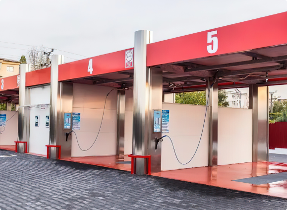 self-service auto cleaner